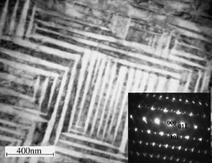 NiTi TEM image