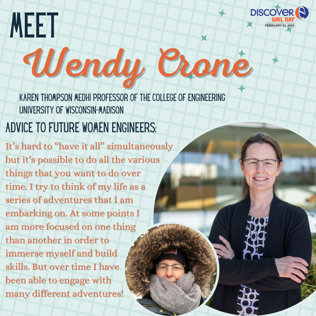 "Meet Wendy Crone," Discover Girl Day